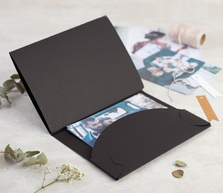 Carpeta de Cartón para Entregar Fotos y CDs