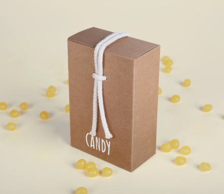 Caja Regalo de Cartón con Un Cierre Muy Original