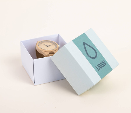 Caja cuadrada para relojes