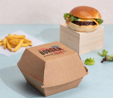 Caja Para Hamburguesas