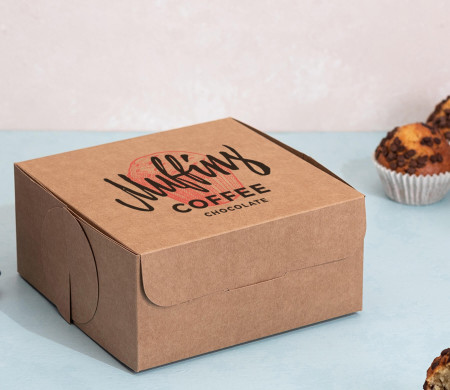 Caja de Cartón para Cupcakes Original