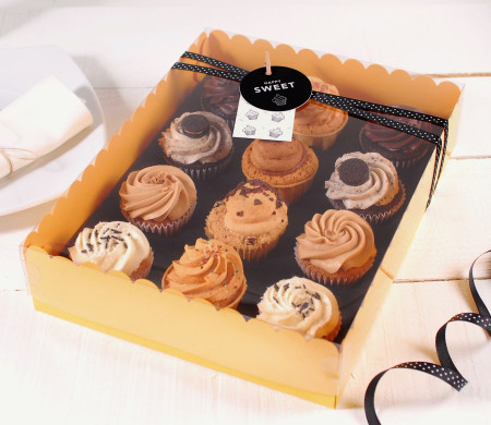 Cajita para 12 Cupcakes