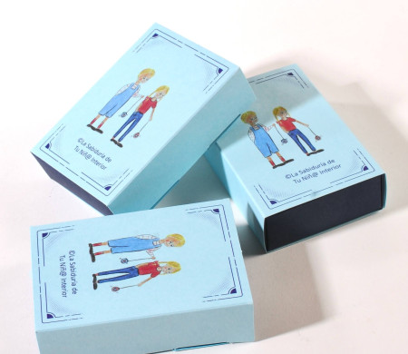 Caja tipo cerillas deslizante para golosinas