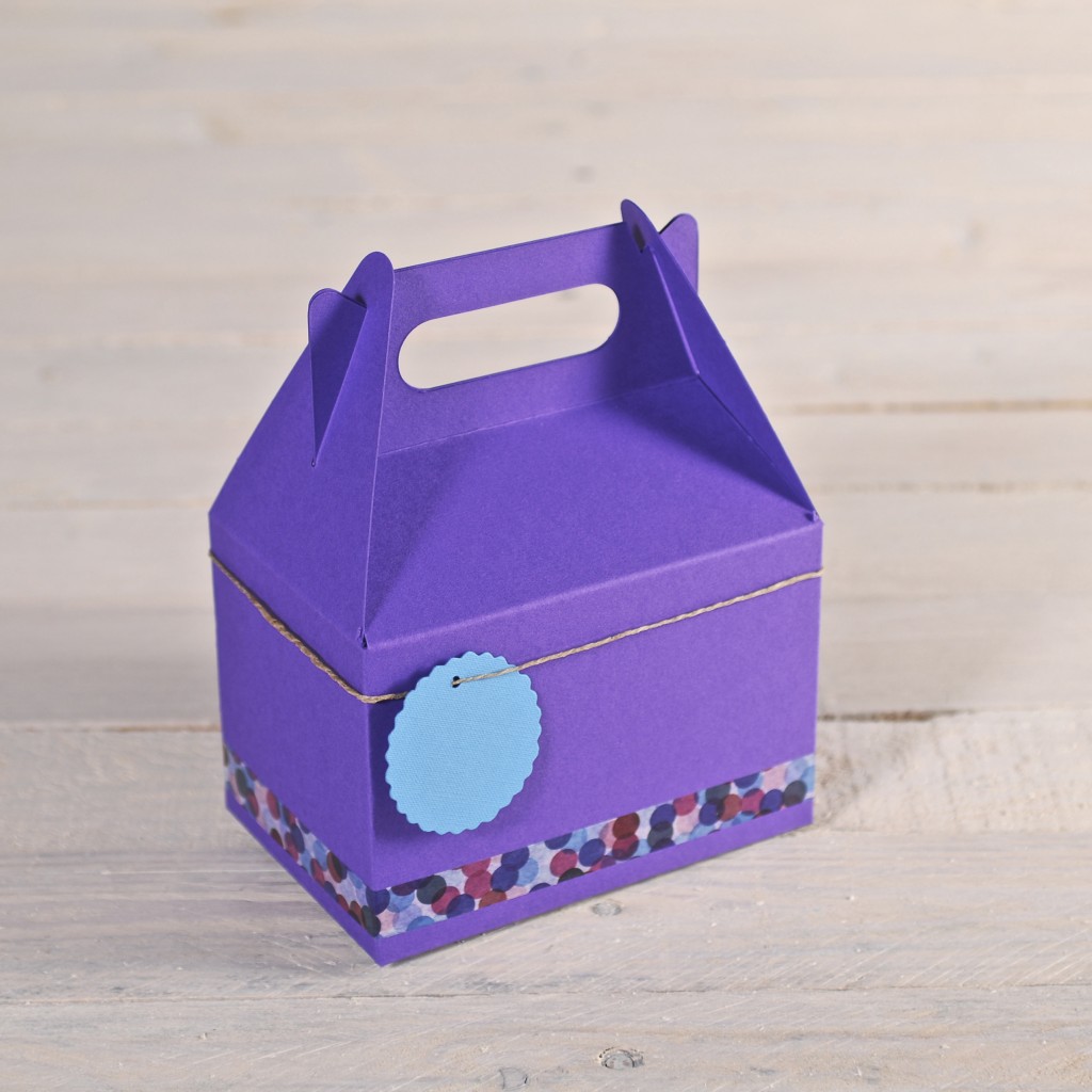 caja de picnic lila