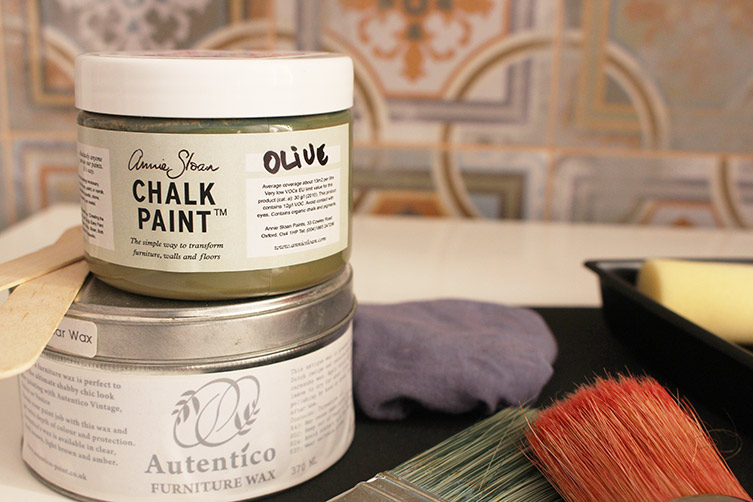 Restaurar mueble con chalk paint efecto antiguo