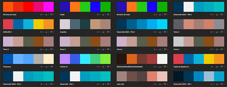 webs gratis para crear paletas de colores