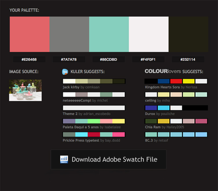 webs gratis para crear paletas de colores