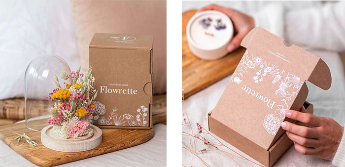 Packaging para flores