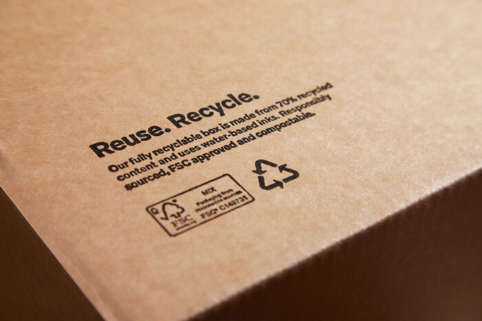 sello de packaging ecológico