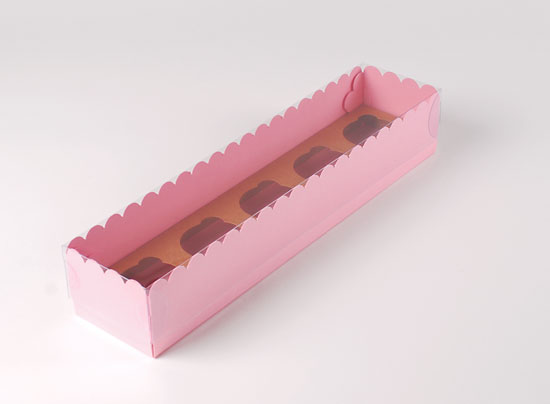 Caja para 5 cupcakes