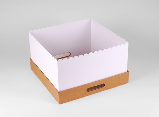 Caja para tartas grandes y pasteles