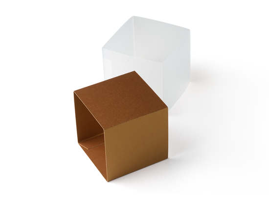 Caja cubo regalo para tiendas
