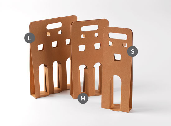 Caja para botellas de cervezas