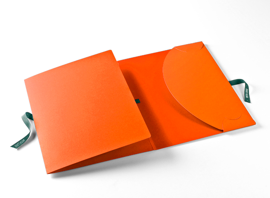 Carpeta de cartón para fotos y CD
