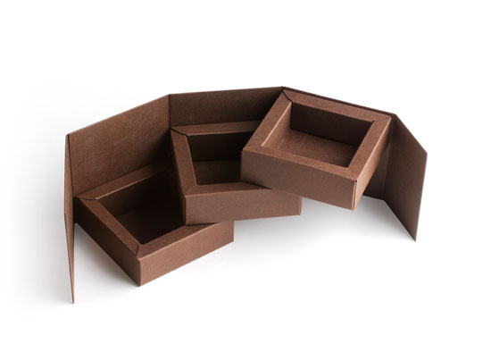 Caja triple cubeta