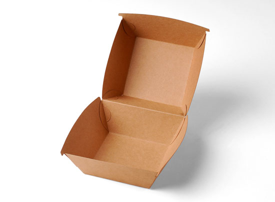 Caja para hamburguesas