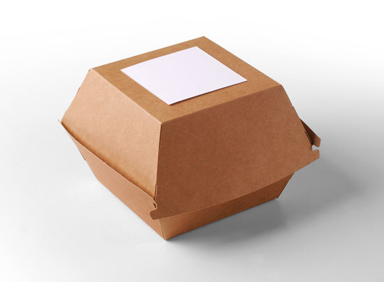 Caja para hamburguesas