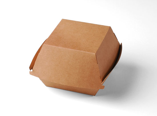 Caja para hamburguesas