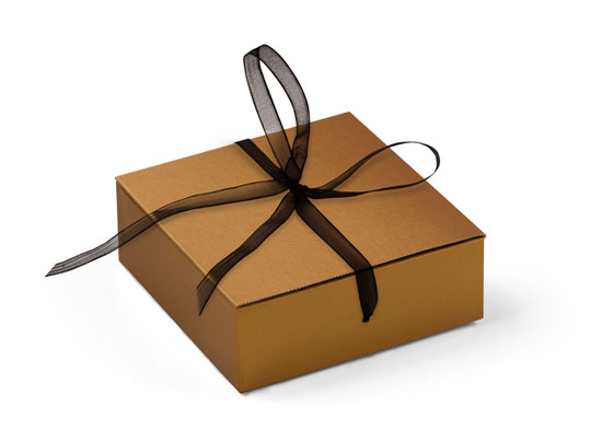 Caja regalo cuadrada simple