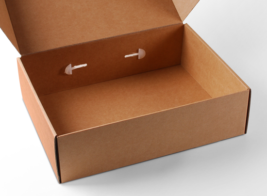 Caja maletín con asa