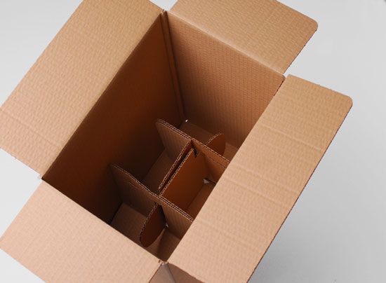 Caja para botellas de cava o vino