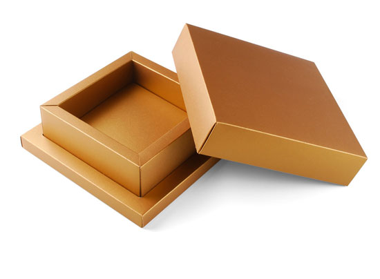Caja cuadrada con tapa