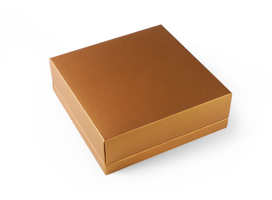 Caja cuadrada con tapa