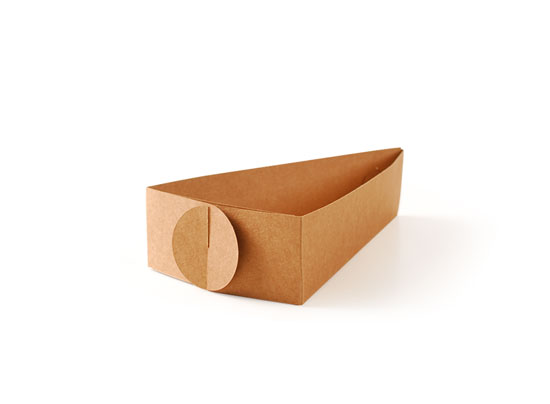 Caja porción de tarta