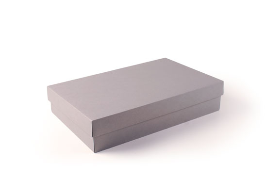 Caja forrada rectangular