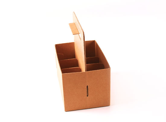 Caja para cervezas con asa