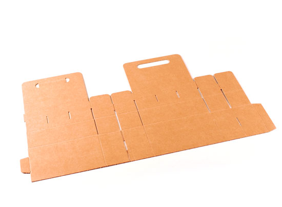 Caja para cervezas con asa