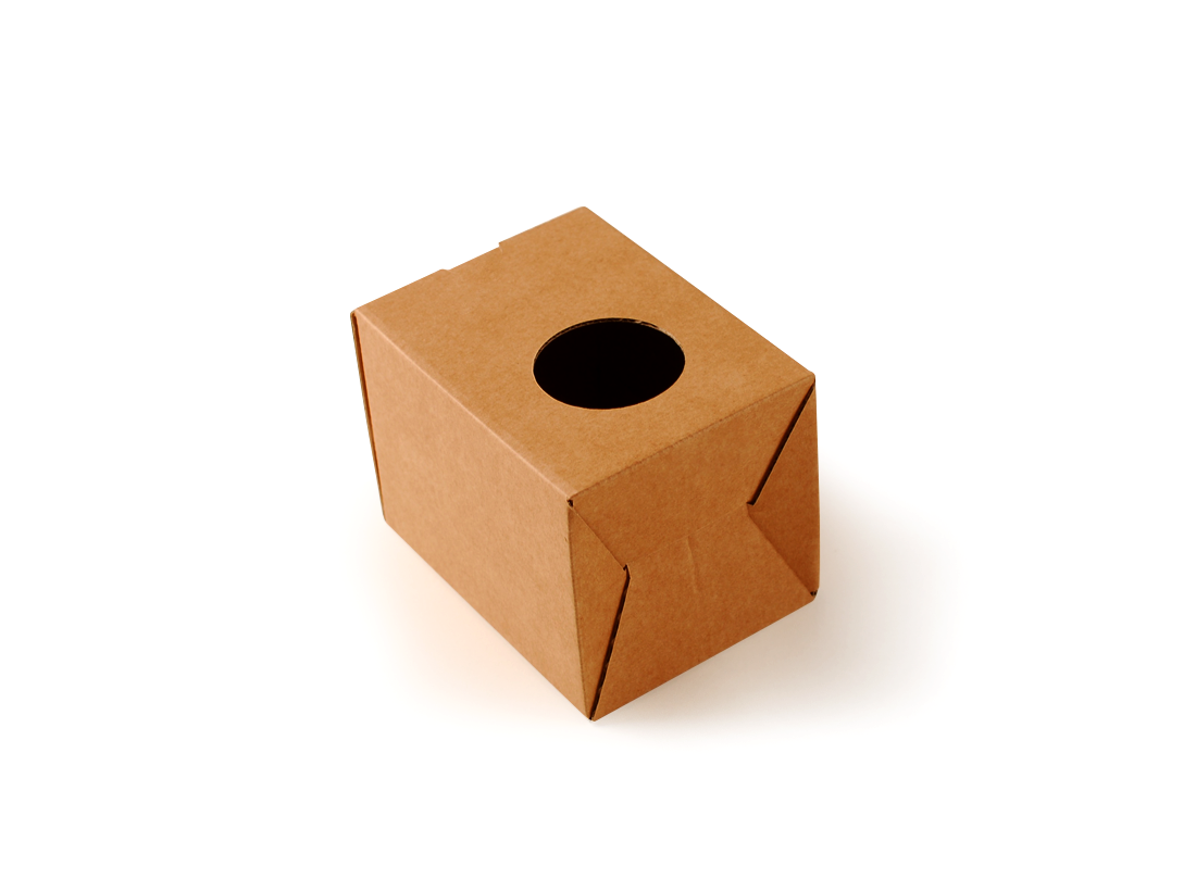 Caja para tazas sin asa