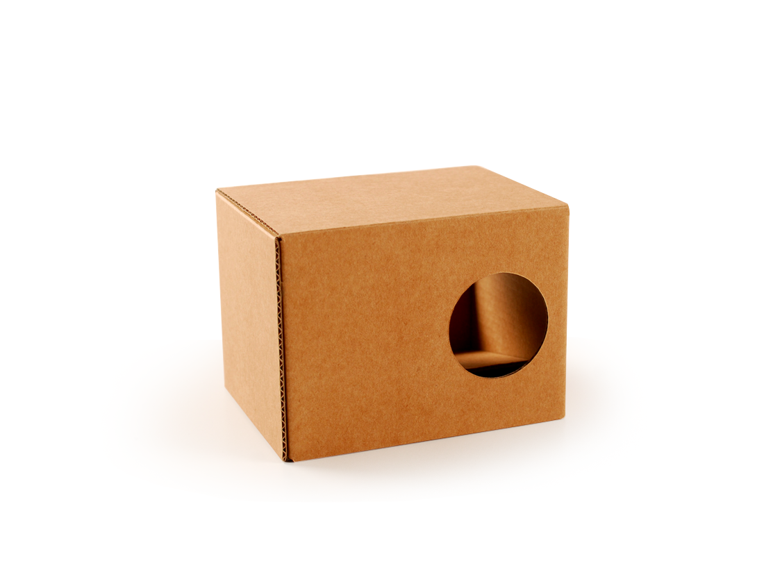 Caja para taza de café