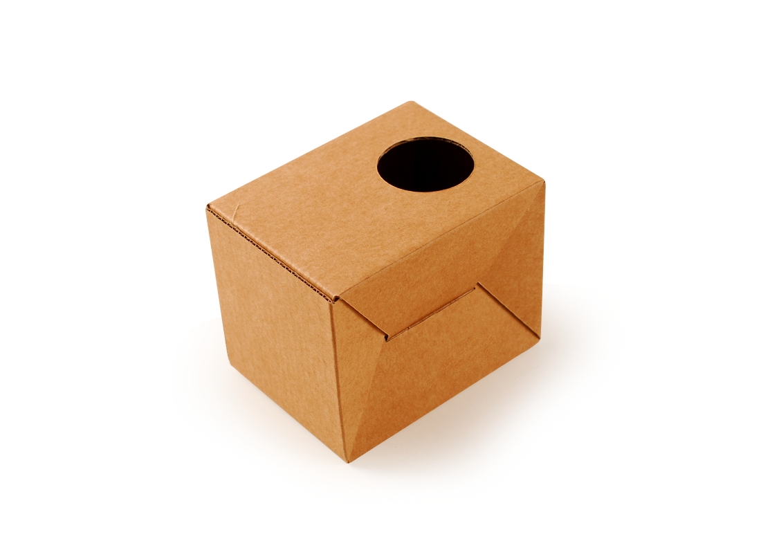 Caja para taza de café