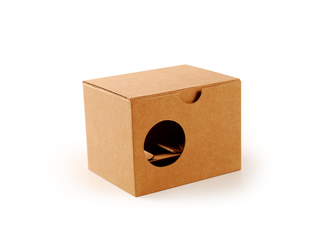 Caja para taza de café
