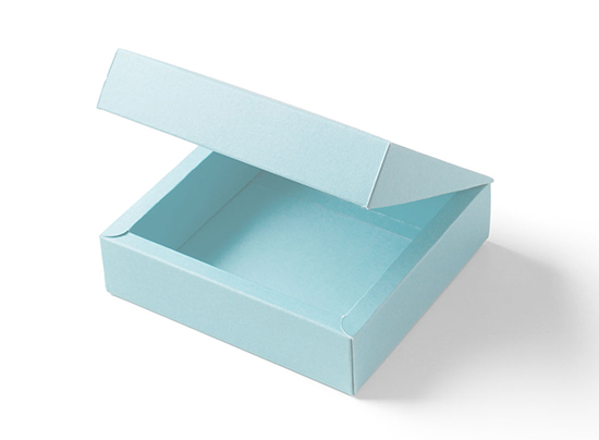 Caja regalo cuadrada con tapa