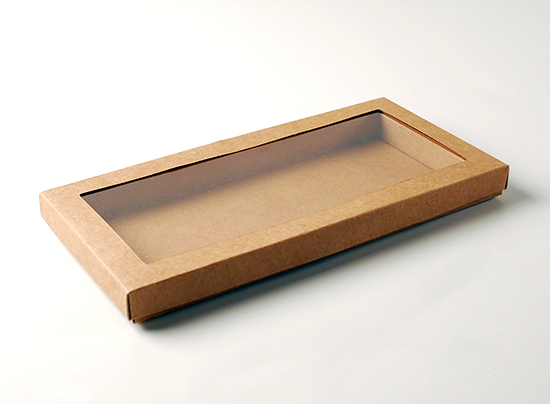 Caja con ventana para galletas