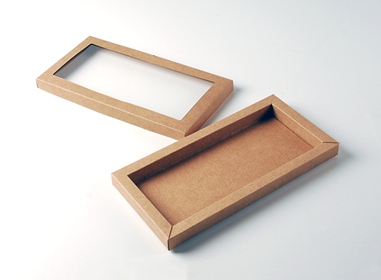 Caja con ventana para galletas