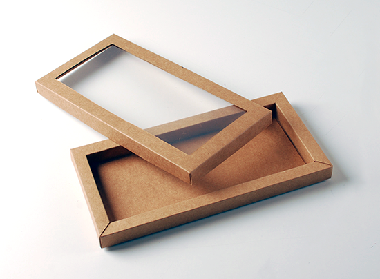 Caja con ventana para galletas