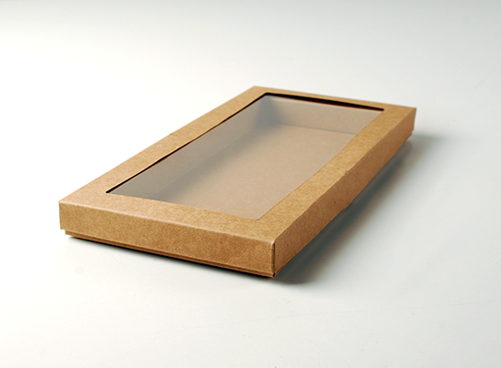 Caja con ventana para galletas