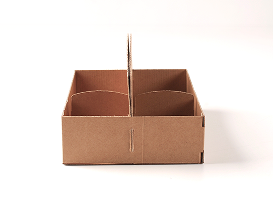 Caja de cartón para frutos rojos