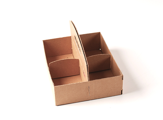 Caja de cartón para frutos rojos