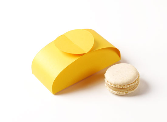 Caja para dos macarons