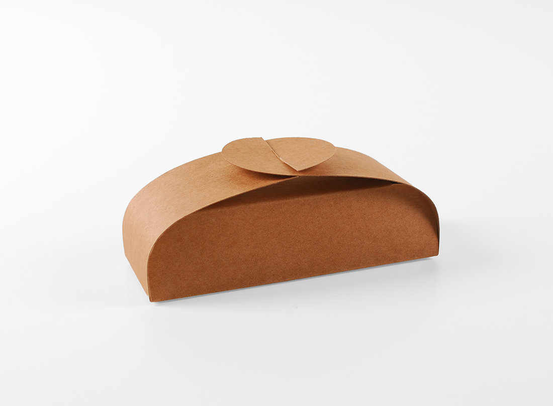 Caja de cartón elegante para sushi