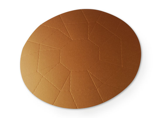 Caja regalo original con pliegues