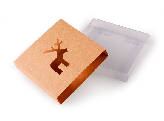 Caja caramelos faja troquelada