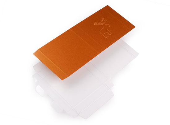 Caja caramelos faja troquelada
