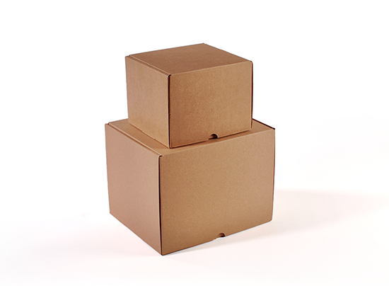 Caja de envío alta automontable