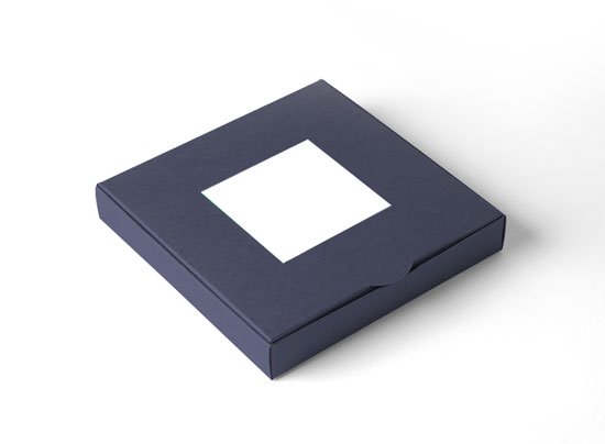 Caja plana para invitaciones