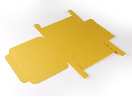 Caja plana para invitaciones